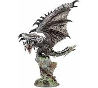 22 cm Monster Hunter Silver Rathalos Figure PVC Environmental Protection Materials Suitable for Home Office Desk Decorative Ornaments