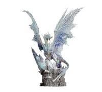 22 cm Monster Hunter Velkhana Action Figure PVC Personaggio Modello Decorazione Statua Regali da Collezione (Blu)