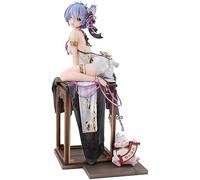 22 cm. Re:Zero Starting Life in Another World: Rem and Emiria Action Figure PVC Environmental Protection Materials Decoration Ornaments (colore: Blue)