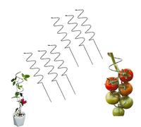 22 Inch Extra Long Tomato Twist Stake, Extra Long Spiral Plant Support | Heavy Duty Garden Stakes, Upgraded Spiral Plant Support for Tall Tomatoes, Cucumbers, Vines, Climbing Plants (6pcs)