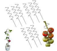 22 Inch Extra Long Tomato Twist Stake, Extra Long Spiral Plant Support | Heavy Duty Garden Stakes, Upgraded Spiral Plant Support for Tall Tomatoes, Cucumbers, Vines, Climbing Plants (9pcs)
