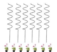 22 Inch Plus Tomato Twist Stake, 4/6/8/12 Pcs Spiral Tomato Stakes, Climbing Plant Tower Plant Supports, for Small Gardens or Urban Gardening Spaces (6pcs)