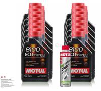 22 Litri MOTUL 8100 Eco-nergy 5W-30 Olio Motore 300ml Fuel System Clean