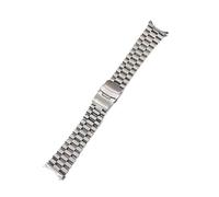 22 millimetri Diving Acciaio Cinturino In Metallo Fit for Casio Duro Mdv107-1A MDV106-1A Marlin Orologio Da Polso Del Braccialetto Della fascia Parti di Ricambio(Silver-medium)