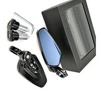 22 Millimetri Specchio Del Motociclo Bianco Manubrio In Vetro Bar End Retrovisore Specchietto Laterale Per Mt07 Mt09 Fz07 Fz09 Mt/fz 07 09 Mt10 Xsr 700