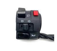 22 Mm 1 Pz Interruttori per Moto A Sinistra Pulsante Clacson per Moto Indicatore di Direzione Spia Interruttore Controller Manubrio Ricambi per Moto Accessori Interruttore luci ausiliarie