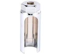22 mm 3/8 pollici Drive Oxygen Sensore Presa di rimozione Chiave Strumento + Foro Finestra di Riparazione Auto Strumenti Argento