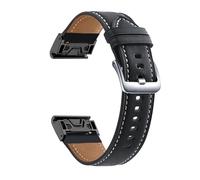 22 mm Genuine Leather Sport Sostituisci cinghia di orologio compatibile con Garmin Fenix 7 6 Pro 5 Marq Epix Approccio S62 945 Bracciale Easy Fit Canda