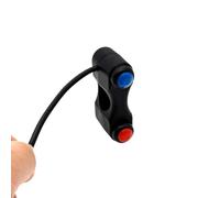 22 mm Interruttori del manubrio della moto universale per faro girare le luci della nebbia corno a chiusura di avvio pulsanti di accensione compatibili con la maggior parte delle bici(ritorno di sé)