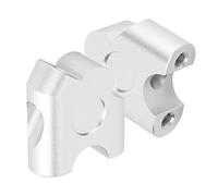 22 Mm Universal Hand Hand Handle Bar Reser Adattatore Clamp Adattatore Miglioramento della sensibilità dello Sterzo per la Comoda Guida Indiana (Elettroplato)