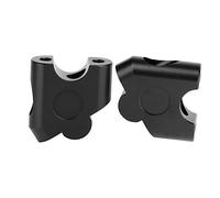 22 Mm Universal Hand Hand Handle Bar Reser Adattatore Clamp Adattatore Miglioramento della sensibilità dello Sterzo per la Comoda Guida Indiana (Nero)