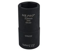 22 mm x 22,5 mm mozzo ruota tappo dado flip Impact Socket Remover 1/2" Drive