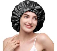 22 Momme 100% Seta Di Gelso per Dormire Con Volant, Double Face, Morbido E Trasp