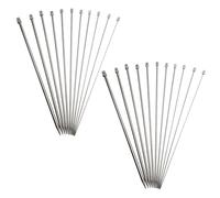 22 Pcs Kit Di Avviamento Per Ricamo Uncinetto Accessori Ferri Da Maglia Dritti