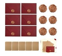 22 pezzi carta lettera e busta vintage, set di cancelleria vintage carta, busta vintage para el Día de San Valentín, Invitaciones de Boda, Bricolaje, Cumpleaños