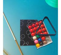 22 pezzi Mini Biliardo Snooker Palle Set Completo per Gioco Ricreativo Sala