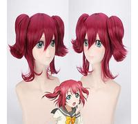 22 stili LoveLive Sunshine Chika Takami Ruby Nico parrucca Cosplay You Watanabe Riko Sakurauchi Yoshiko capelli Love Live parrucche + berretto parrucca Taglia unica Kurosawa Ruby PL-640