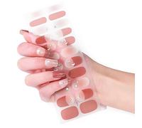 22 strisce adesive multicolori in gel autoadesive per nail art