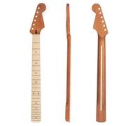22° Tasto Adatto Per Manico Di Chitarra Elettrica ST, Tastiera In Acero, Manico In Mogano, Tubo In Mogano Con Linea Centrale Posteriore.