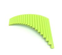 22 Tubi Flauti Di Pan In Plastica ABS G Key Pan Pipes Strumenti Musicali Fatti A Mano Flauto Di Pan Flauti Di Pan A Destra/sinistra (Color : Green Left Hand)