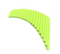22 Tubi Flauti Di Pan In Plastica ABS G Key Pan Tubi Strumenti Musicali Popolari Fatti A Mano Flauto Di Pan Flauti Di Pan Per Mano Destra/sinistra flauto di pan principianti (Color : Green Left)