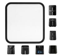 22 x 21cm Paraspruzzi per Friggitrice ad Aria per Cosori 5,5-6,2 L & Philips Airfryer serie 3000/5000 (HD9270/90 & HD9285/90) Paraspruzzi per Cosori Griglia Antischizzi per Friggitrice Aria