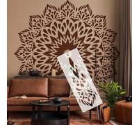 220 cm Mandala enorme fiore gigante stencil rotondi per pareti per dipingere modelli decorare riutilizzabili sulla parete modello decorazione grande formato S547