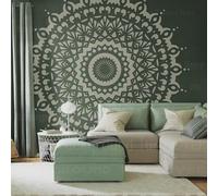 220 cm Mandala gigante enorme stencil rotondi modelli decorare per dipingere sulla parete riutilizzabile decorazione pittura modello gesso frigorifero per pareti grande macchina mobili