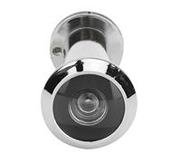 220 Degree Door Viewer with Back Cover | Security for Wood/Fiberglass/Metal Doors | Wide Angle Peephole for Home, 55-90mm Thickness (Extended 16mm light aperture 16-23mm door)