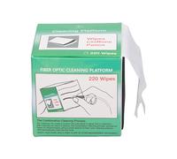 220 pacco pulizia in fibra ottica, lanugine, evitare il pulitore in fibra non tessuto a secco bagnato Usa stoffa di pulizia ottica per superfici a fibra e macchina nu SMT2X4.25 "