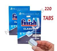 220 PASTIGLIE LAVASTOVIGLIE TABS DETERSIVO FINISH CLASSIC PULIZIA QUOTIDIANA