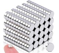 220 pezzi, mini magneti, 4 x 1,5 mm, magneti piccoli e forti per frigorifero, magneti rotondi, magneti al neodimio per lavagne, magneti minuscoli per artigianato, fai da te, magneti per foto