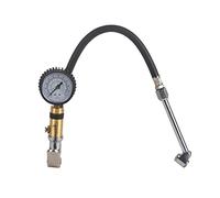 220 PSI 1/4"Tire Gonfiatore Manometro Tronco Moto Pneumatico Della Gomma Manometro Quadrante Manometro Gonfiaggio Dell'aria Pompa di Gonfiaggio Pistola