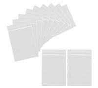 220 sacchetti con chiusura a pressione, sacchetto trasparenti richiudibili, con zip, per la conservazione di imballaggi (4 x 6 cm)