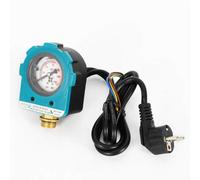 220 V 10 bar automatico elettrico per pressostato di pompa ad acqua, controller, regolatore di pressione dell'acqua con manometro (stile 3)