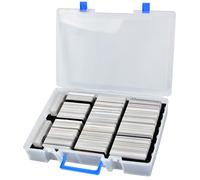 2200 + Porta carte per C.A.H,per MTG Deck Box Organizer Storage compatibile con carte contro l'umanità, per Magic The Gathering, per Yugioh, per bambini contro la maturità, colore: Bianco