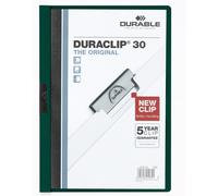 220032 Duraclip 30, Cartellina Con Clip per Archiviare Documenti, Capacità 1 - 3