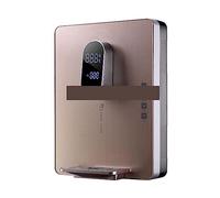 2200W Parete Distributore Di Acqua Elettrico Riscaldatore Di Acqua Fontanella 25L/H Distributore Di Acqua Istantaneo Temperatura Regolabile(Golden Version A)