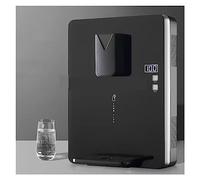 2200W Parete Distributore Di Acqua Elettrico Riscaldatore Di Acqua Fontanella 25L/H Distributore Di Acqua Istantaneo Temperatura Regolabile(Black Version B)