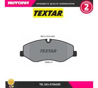 2206201 Kit pastiglie freno, Freno a disco anteriore (MARCA TEXTAR)..