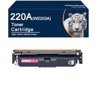 220A 220X Toner Compatibile per HP 220A W2200A W2201A W2202A W2203A Cartuccia Toner Compatibile per Color Laserjet Pro MFP 4302dw 4302fdw 4202dw 4202dn 4302fdn (Magenta)