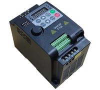 220V 0.75KW/1.5KW/2.2KW 1HP/2HP/3HP Economical Mini VFD Variable Frequency Drive Converter for Motor Speed Control Inverter(1.5KW)
