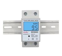 220v/110v 80A Guida Din Retroilluminazione Display Lcd Digitale Tensione Corrente Potenza Contatore di Energia Tester di Elettricità Voltmetro Amperometro(Without Backlight,110V)
