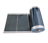 220V 1m2 Pellicola for riscaldamento a pavimento a infrarossi lontani Tappetino riscaldante elettrico for pavimento in grafene incapsula pellicola elettrotermica a infrarossi lontani