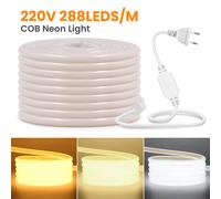 220V 270°COB Neon LED Striscia Impermeabile Flessibile Luce Catena Ccina Giardin [EEK: A+++]