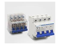 220V/400V 4P 6A/10A/16A/20A/25A/32A/40A/50A/63A Air Switch Household Miniature Circuit Breaker MCB AUOQKQUT(6A)