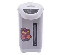 220V 5.8L scaldabagno a temperatura costante, erogatore di acqua in acciaio inox, distributore di acqua per conservazione del calore, adatto per scuole, appartamenti, uffici, hotel (grigio)
