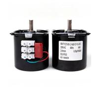 220V AC 14W Gear electronic starter 60KTYZ 50Hz Permanent Magnet Synchronous Gear electronic starter Low Speed 2.5rpm NWPNLXEA(220V 15rpm)