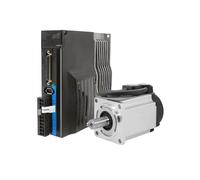 220V AC Servo electronic starter Kit 400W 750W 1KW 17Bit 21Bit Magnetic Absolute Encoder 3000rpm Driver with RS485 60mm 80mm Flange For CNC NWPNLXEA(750W 80mm Flange,17Bit Single Encoder)