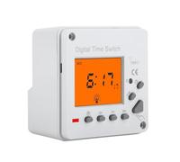 220V Controllo Intelligente Timer Digitale Elettrico Programmabile Interruttore Timer con Display Retroilluminato per Elettrodomestico Cartellone Pubblicitario Lampada da Strada Luce al Neon (220V)